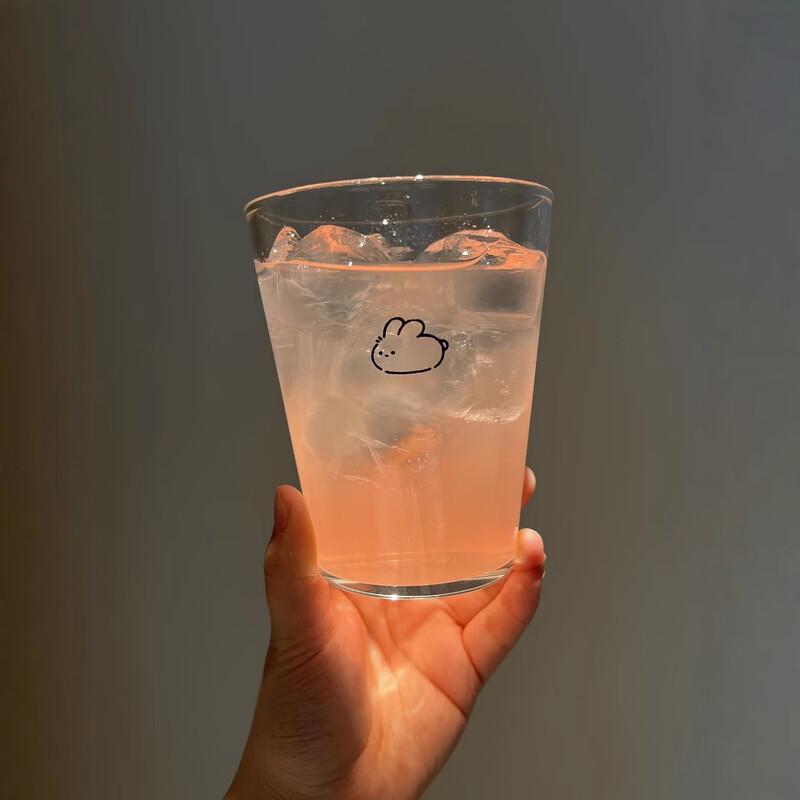 Shangqi Fresh Rabbit High Borosilicate Glass Breakfast Cup