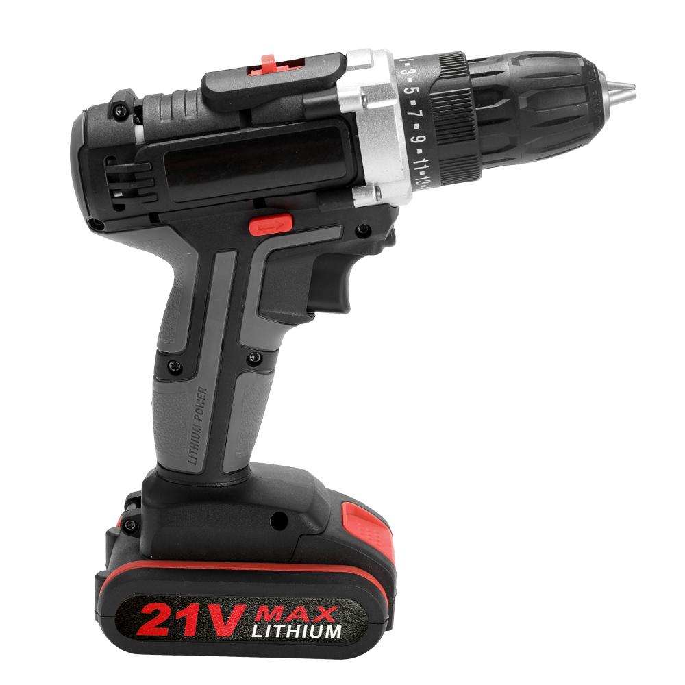 21V Multifunctional Electric   Cordless Drill High-power Lithium Battery Wireless Re able Hand Drills Home   Electric Power Tools