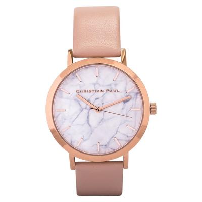 Christian Paul Christian Paul Saat Mermer Koleksiyonu Unisex Mermer Stil 43mm Bondi MR-07 [Ürün]