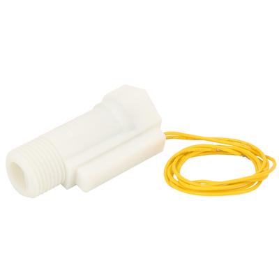 Plastic Water Flow Sensor Switch Piston Type G12in MaleFemale Thread DC0110V