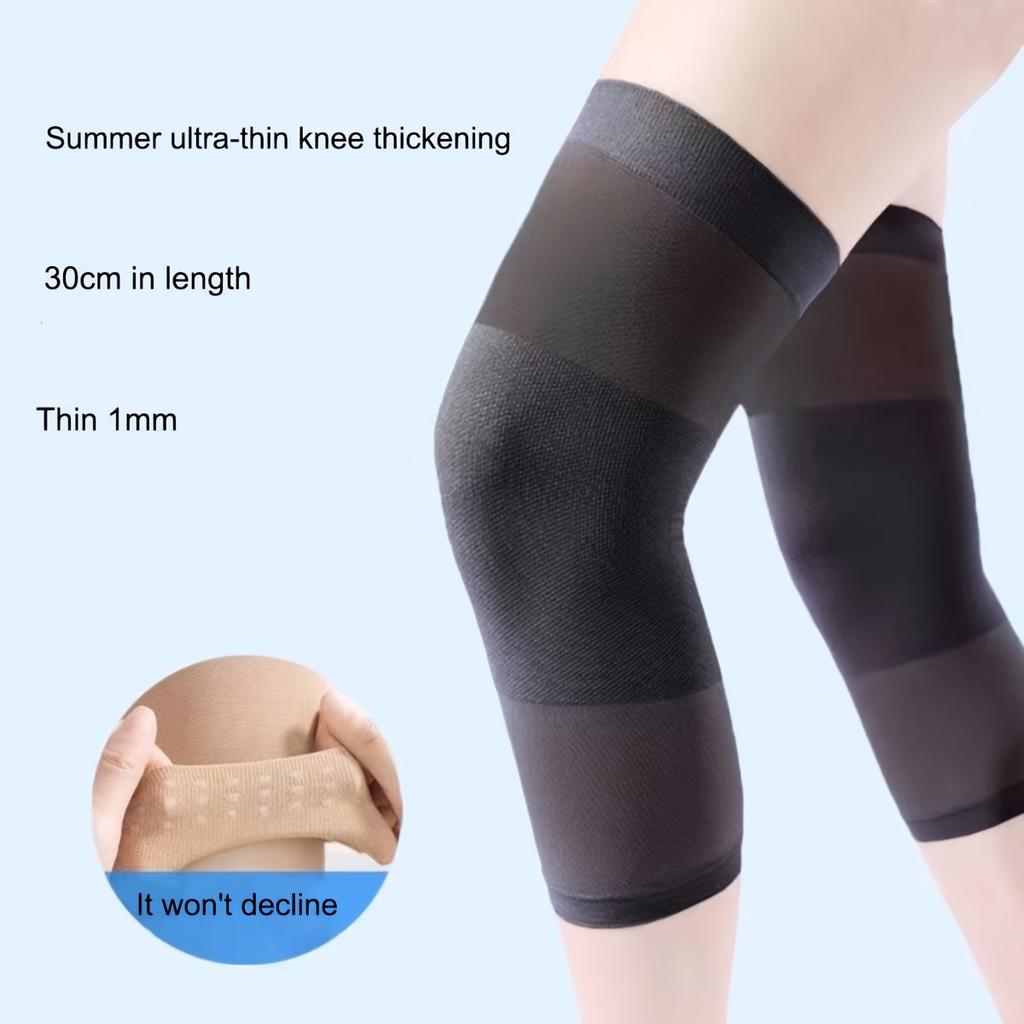 1 Pair Women'S Thin Knee Sleeves,Lightweight Summer Knee Pads for Sports
