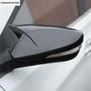 Ox Horn Blade Style Rearview Mirror Cover Trim For Hyundai Elantra Veloster 2011 - 2015 Black / Carbon Fiber Look  Accessories