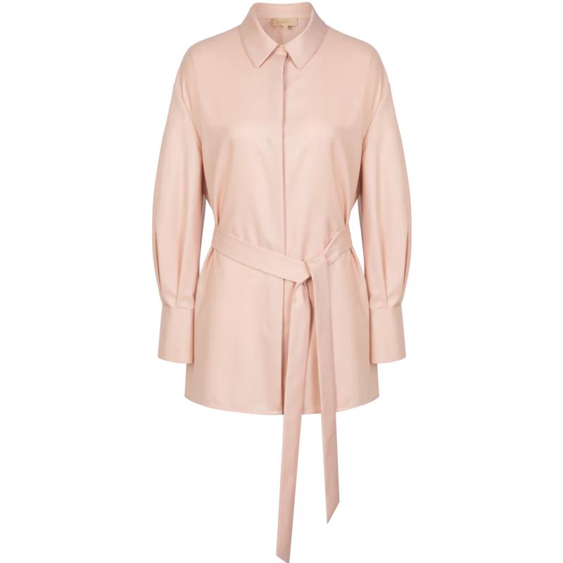 PORTS Women s Silk-Wool Blend Commuter Shirt XS