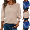 T-shirt Casual da Donna a Colore Unito