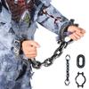 1 Set Halloween Prisoner Costume Chain Props Death Chain Decoration Accessories Cosplay Props Halloween Masquerade Party Supply