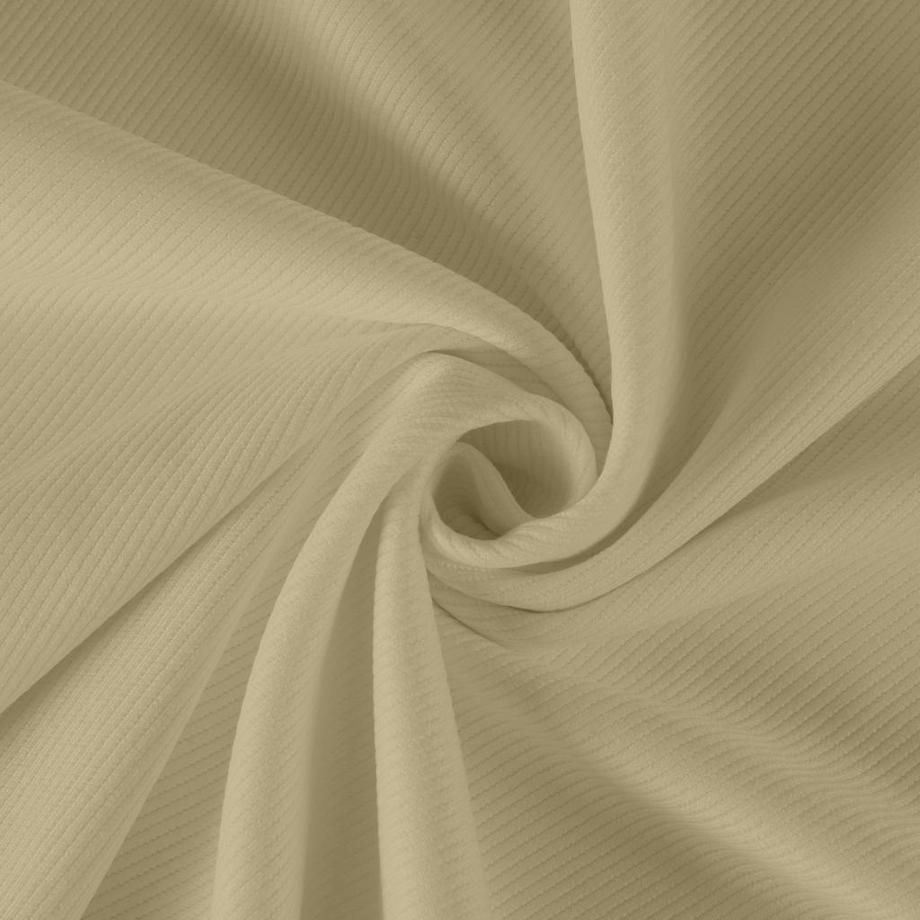 Men's V-neck Long-sleeved Ribbed Knit Pullover