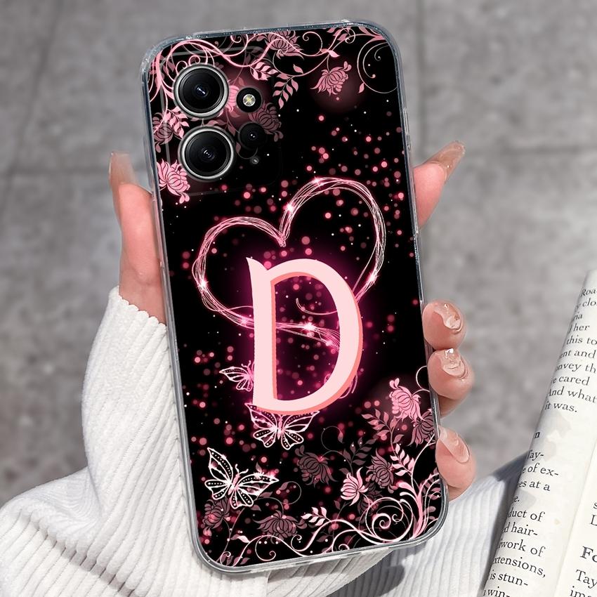 For Redmi Note 12 11 11T Pro Plus 12S 12 Turbo 11S 11SE 5 Plus 5A Pro Phone Cases Star Letters Soft Transparent Silicone Lightweight Back Covers Shell