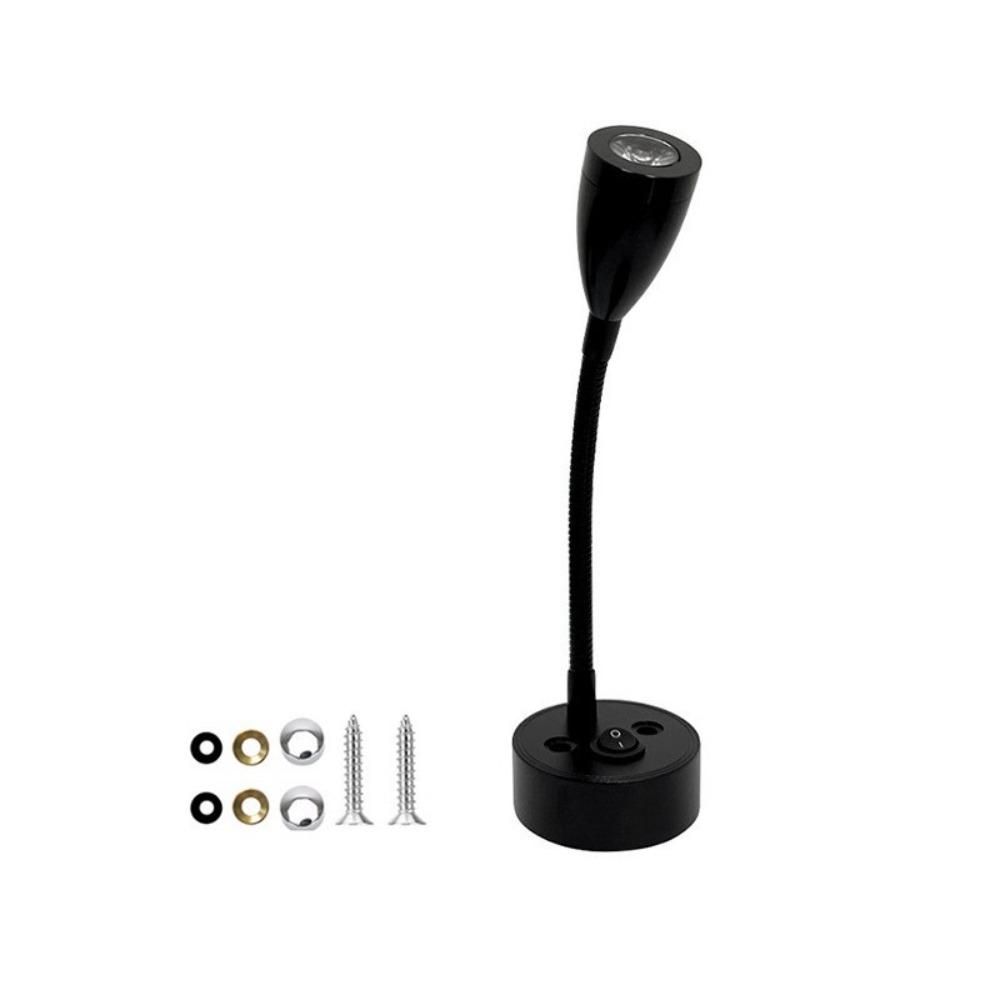 12V -24V LED RV  Spotlight 3W Wall Lamp Portable Interior Reading Lamp  Bedside