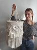 Handmade Nordic Bohemian Cotton Rope Lampshade Pendant Light for Home Décor