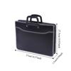 Waterproof Office Briefcase Large Capacity Business Tote Bag Thickened Portable File Bag  Car Side