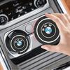 For BMW 5G312pcs Silicone Car Water Cup Holder Coaster Anti Slip Pad Mat For Bmw M E46 E90 E60 F10 F30 E39 E36 F20 E87 G30 E92 E91 X5 X6 E82