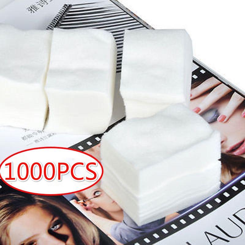 

100PCS/200PCS/300PCS/500PCS/1000PCS Nail Gel Polish Remover Cotton Pad Wipe