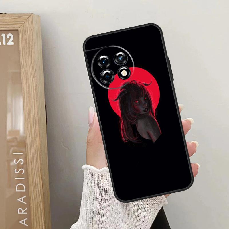 Devil Woman Case For OnePlus Nord CE 5 2 3 4 Lite N20 N30 OnePlus 15 13 12 10 R 13T 10T 11 9 10 Pro Cover