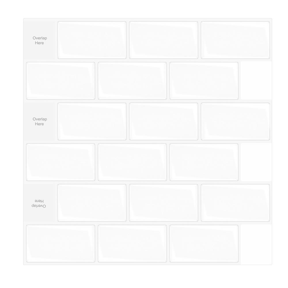 3D Minimalist Self-Adhesive Tile & Wallpaper for Quick Home Renovation