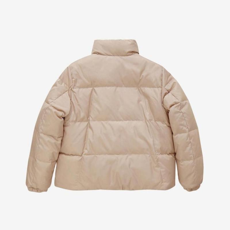 New Balance Women S reverSible Fleece Double Side Padding Beige