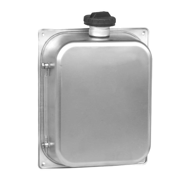 7L Stainless Steel Diesel Fuel Tank with Lid & Level Indicator