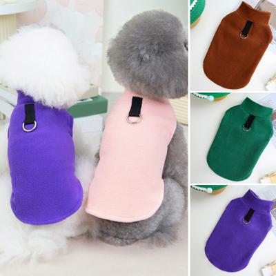 Tričko pro mazlíčky Jednoduché stylové měkké s tažným kroužkem Minimalistické Nordic Keep Warm