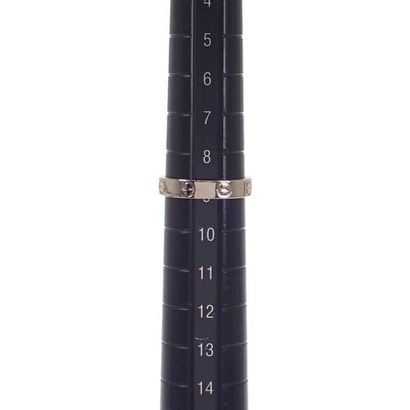 CARTIER  B4085149 #9(JP Size) ring K18 white gold Women