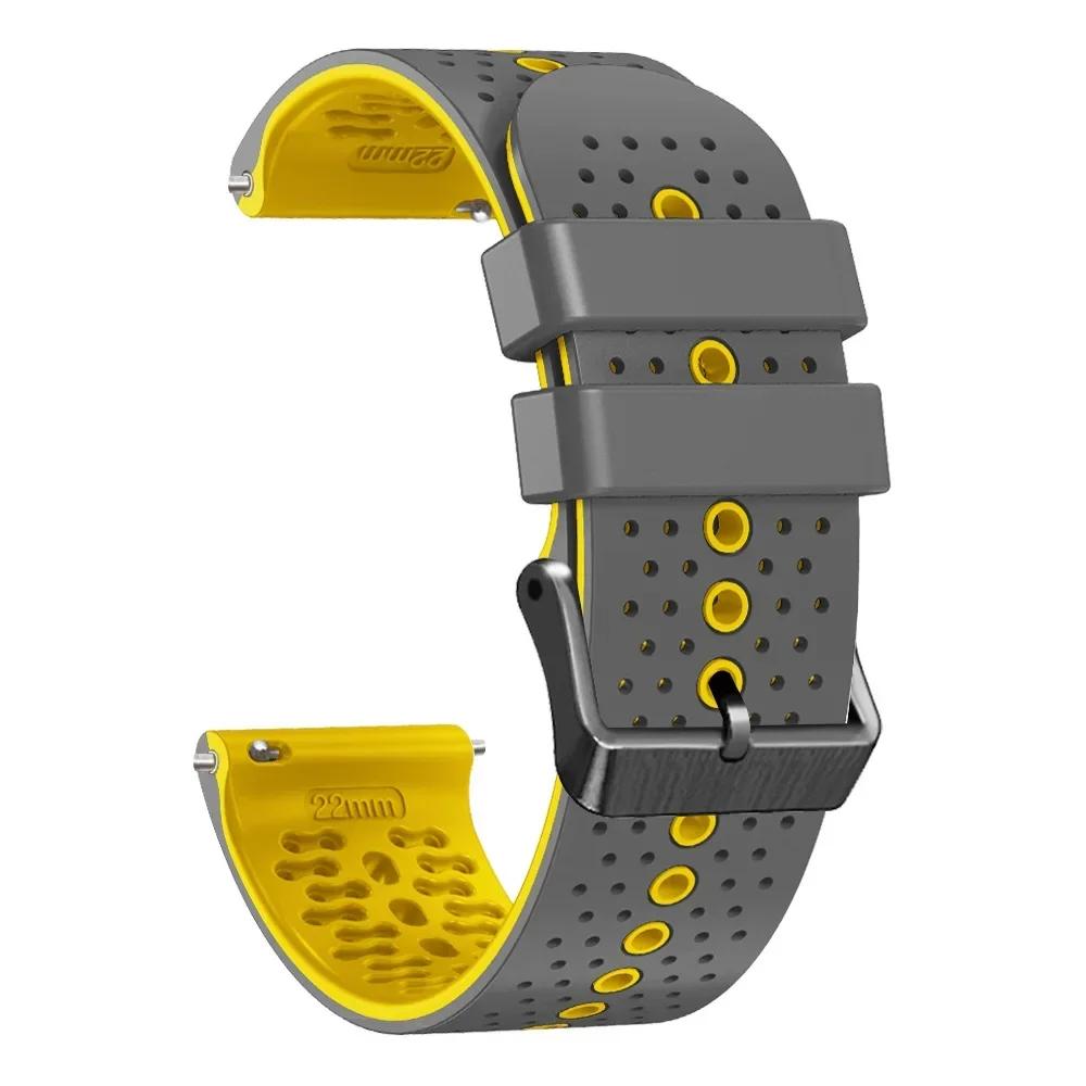 For Garmin Forerunner 255 255M 265 965 745 Veu2 Strap 22mm Silicone Sports Bracelet For Garmin Venu 2/Vivoactive 4 Watchband
