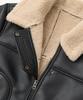 Cofwi Contour Warm Shearling Jacket Black
