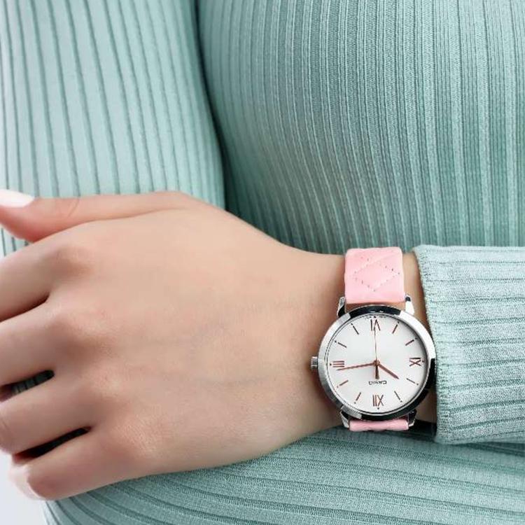 Casio Women's Standard Series 36mm Silver Watch LTP-E153L-4ADF LTP-E153L-4ADF