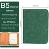 Custom Business Notebook with Zipper Bag - Multifunctional A6/B5 Notepad & Manager Folder