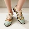 Export college style autumn and winter new casual retro ethnic style Brock single shoes leather shoes