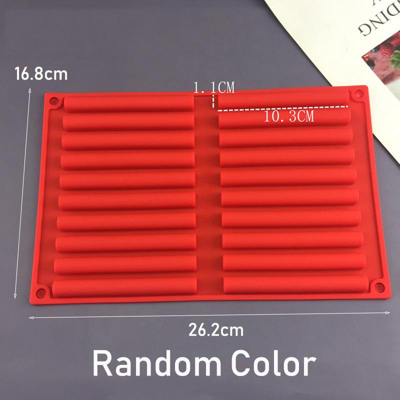 

20/40 отверстий Волна Прямоугольник/Цилиндр Силиконовая форма для шоколада помадка Форма для льда Форма для мыла Смола Торт Конфеты Выпечка Украшения