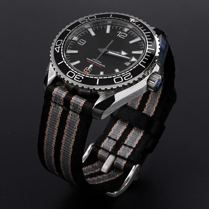 Превосходный нейлоновый ремешок для часов Seiko NO.5 Tudor Casio Omega Watch 18 мм, 20 мм, 22 мм, 24 мм, парусиновый ремень, спортивный ремешок для умных часов, браслет