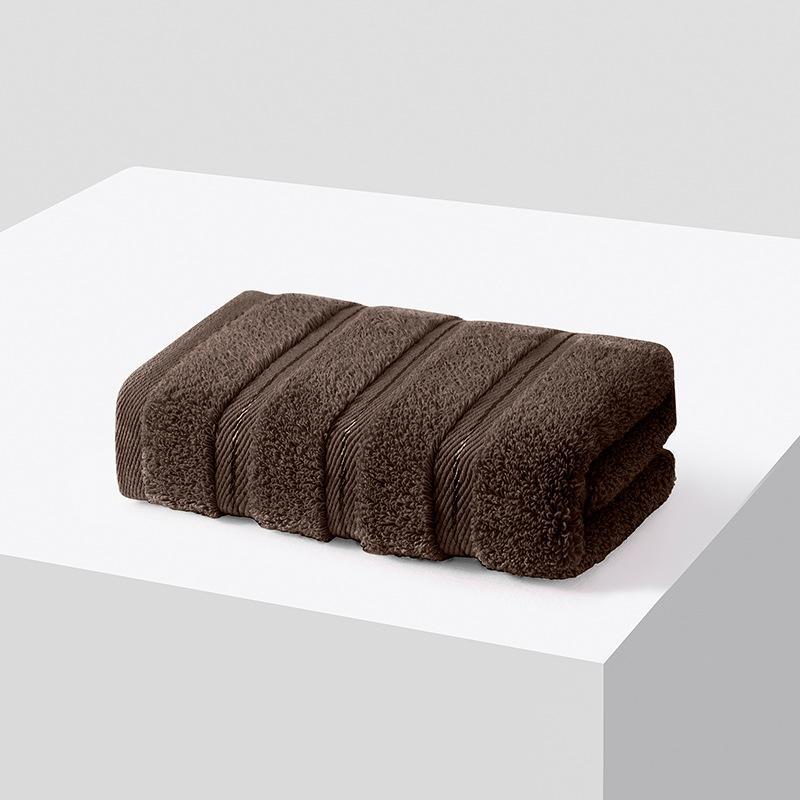 Vícebarevné ručníky z čisté bavlny, domácí hladké bavlněné ručníky na obličej lze vyšívat