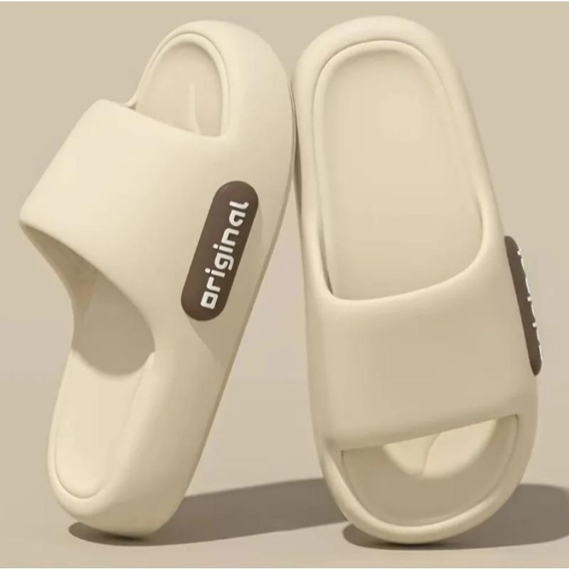 Ladies' Comfortable EVA Slippers - Fashionable Open Toe Indoor and Outdoor Dual Use Home Slippers with Cushioned Bottom and Texture Design