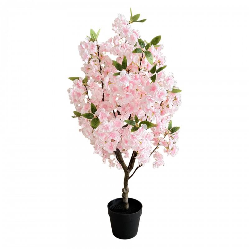 Árvore de Flor de Cerejeira Artificial Decoração de Casamento Interior de Casa Prop para Fotografia de Jardim Exterior 60cm a 260cm de Altura