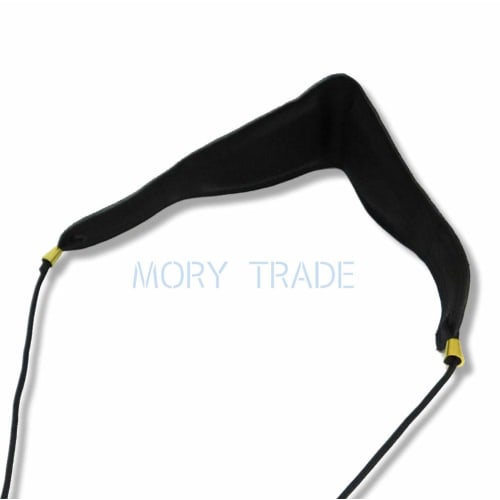 morytrade Saxophone Strap Shoulder Harness for Alto, Tenor, and Baritone Saxophones (Black)