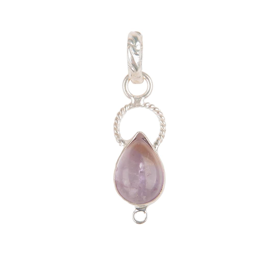 Natural Ametrine Gemstone 925 Sterling Silver Handmade Jewelry Lucky-Charm Pendant " For Gift PP-12-27