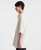 Keontempoleolieokauncheu Waffle Texture Oversized Polo Shirt Cream [Men'S]