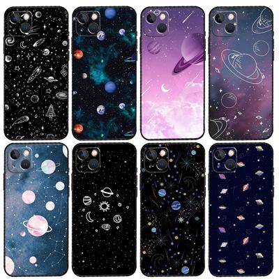 Planet Space Star Phone Case For iPhone 17 Pro Max 14 13 12 11 15 16 Pro Max Mini 16 Plus 16e 17 Air Cover