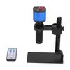 24MP 1080P 60FPS Industrial Video Microscope Camera with 120X Adjustable Lens AC 100‑240VEU Plug