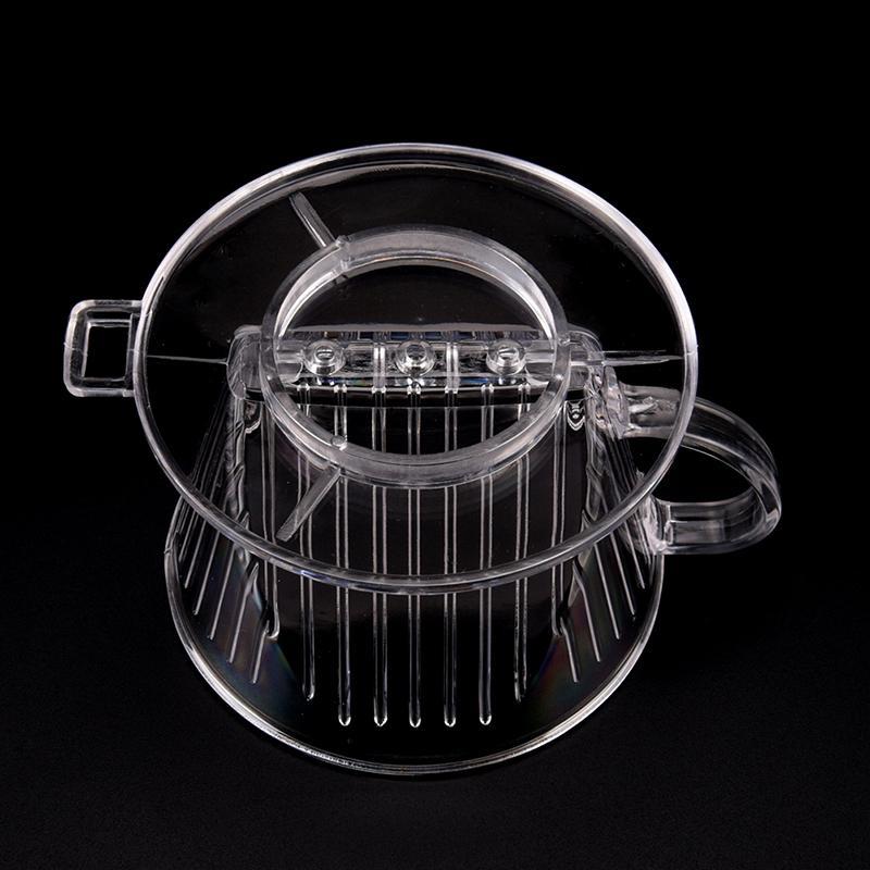 Průhledný kávový filtr šálek kužel kapací dripper výrobník držák plastový opakovaně použitelný