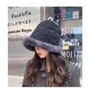 Winter plush fisherman's hat children's Mongolian hat, ear protector, bald hat, warm plush thickened stack hat, cold proof