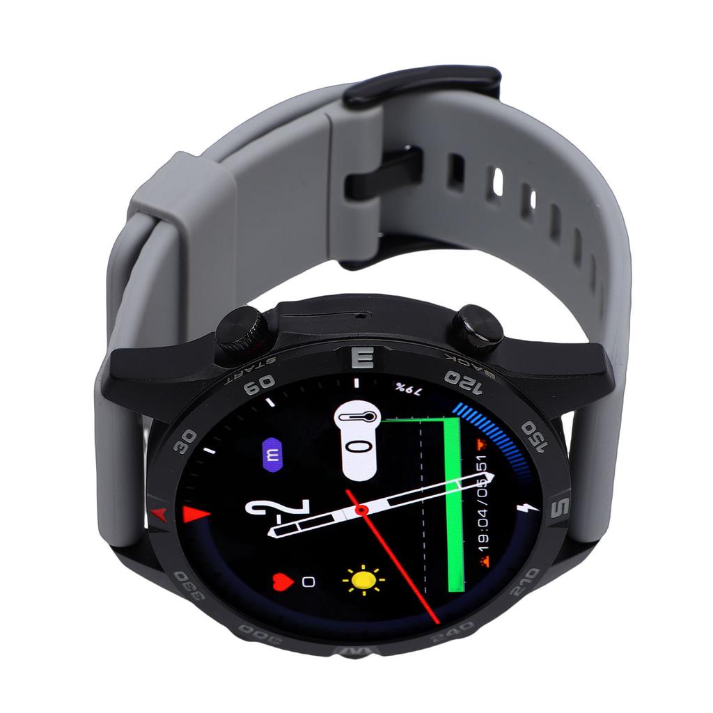 Men Dive Watch Smartwatch 100M Waterproofing Professional Diving Sports Wrist Watch for Swimming Hiking with Depth Sensor Barometer