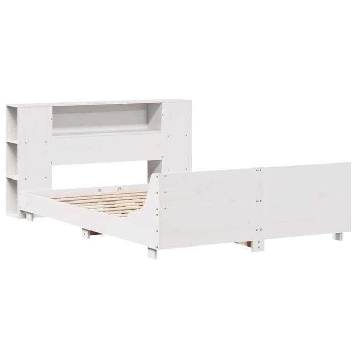 VidaXL Bed Frames Without Mattress White 160x200 Cm Solid Pine Wood 3323645