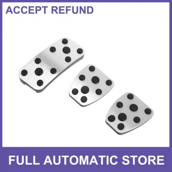 3 pcs Foot Accelerator Pedal Covers for Subaru Forester 06-18