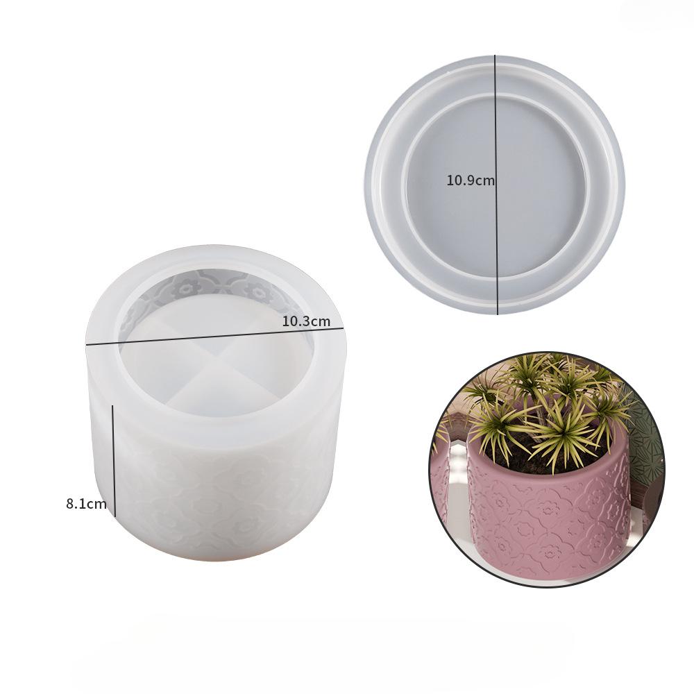 

Сделай сам Кристальная капельница Форма, Цемент, Рыбья чешуя, Листовые узоры, Коробка для хранения цветочного горшка, Гипсовый стакан для свечи, Украшения, Силиконовая форма Pack of 1