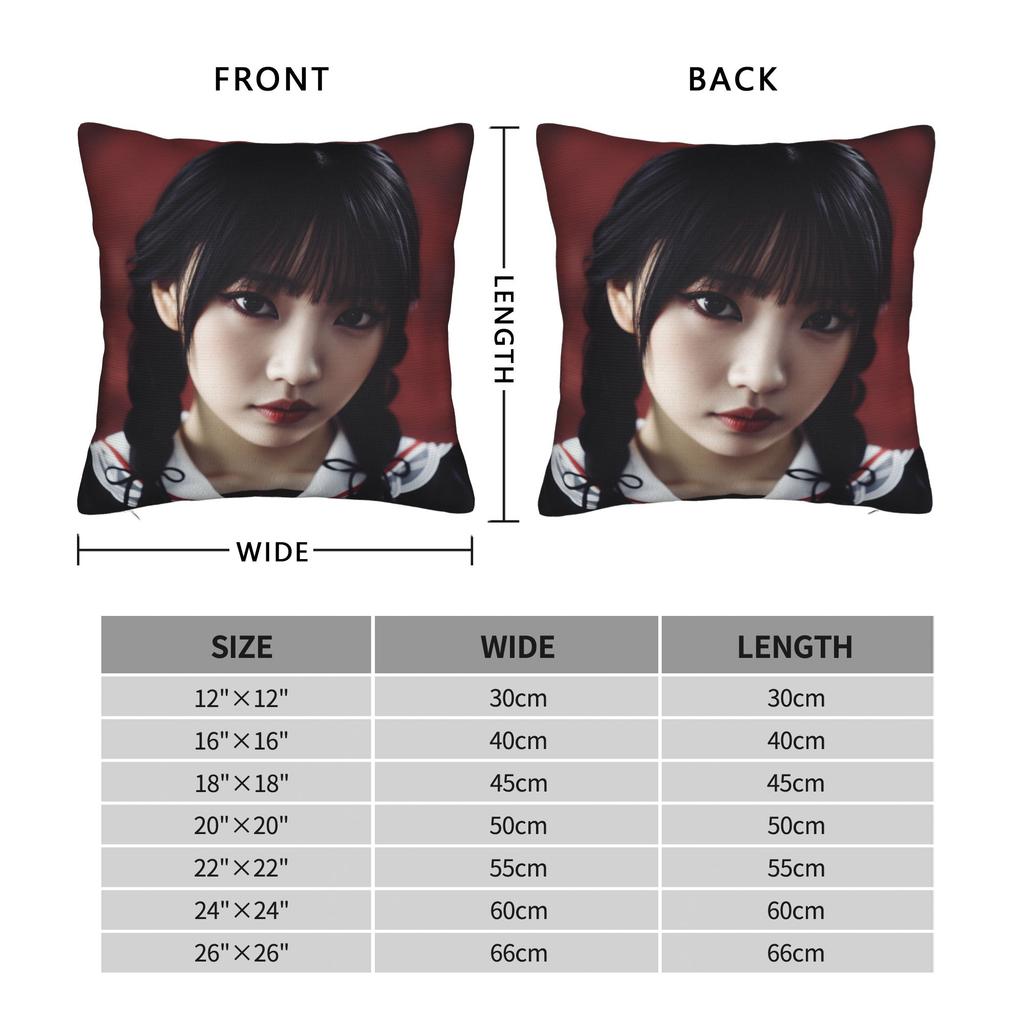 Japan Horror P-Phantoms S-Siita Miu Mona Rinka Hisui Pillow Case Graphic Pillow Cover Trendy Pillowcases For Sofa Home Decor