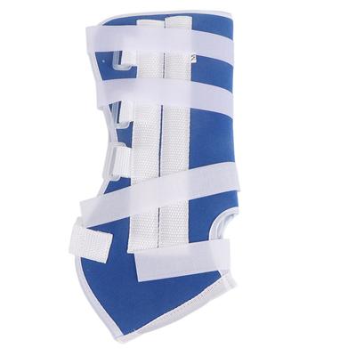 Verstellbare Kniegelenkstütze Knöchelband Orthese Stütze Verstauchungsband Fußstütze S