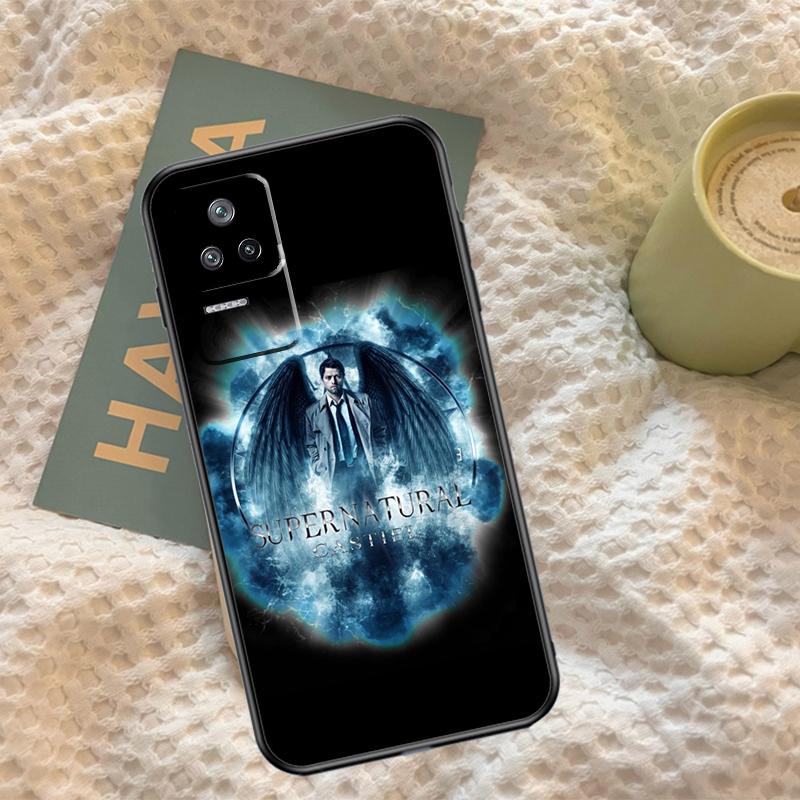 Supernatural Castiel Angel Case For Xiaomi 14T 13T Pro 11T 12T 13 14 15 Ultra POCO X7 Pro X3 X5 X6 F5 F6 M6 Pro Cover