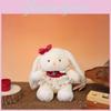 Plush Rabbit Toy With Soft Short Pile Material For Kids And Teens Gift