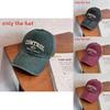 Street Style Retro Letter Embroidery Neutral Baseball Cap For Sun Protection And Casual Style