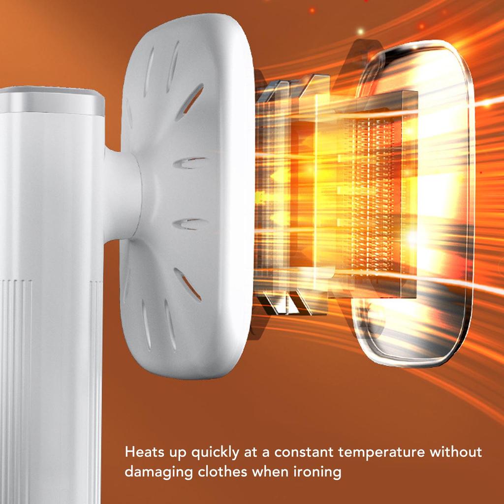 20ML Roterande Ångstrykjärn Handhållen Mini Bärbar USB-kontakt Ånggenerator Bärbar Klädångare Hem Resor Hängande Strykning