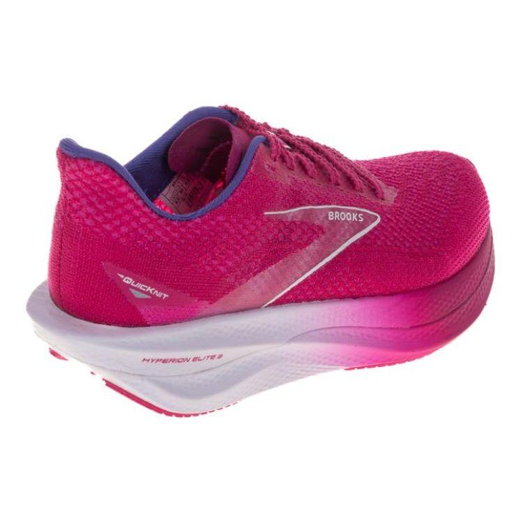 Brooks Hyperion Elite Soft Comfortable Shock Absorbing Durable Low Top Running Shoes Women sneaker Purple 100042-640